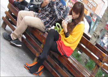 High heels are for showing off pretty legs